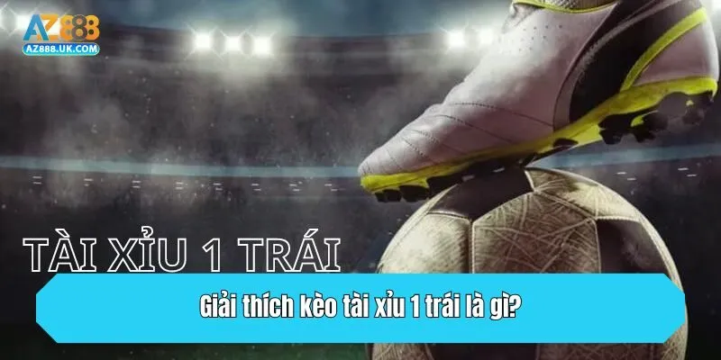 Giải thích kèo tài xỉu 1 trái là gì?