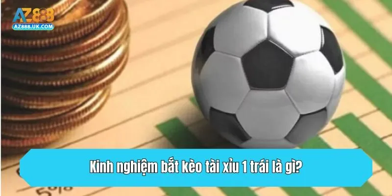 Kinh nghiệm bắt kèo tài xỉu 1 trái là gì?