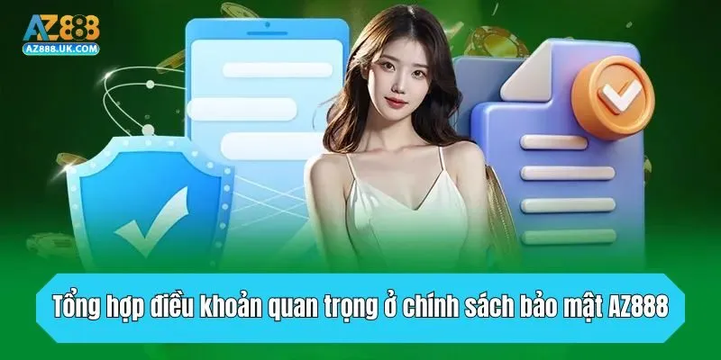 Tổng hợp điều khoản quan trọng ở chính sách bảo mật AZ888